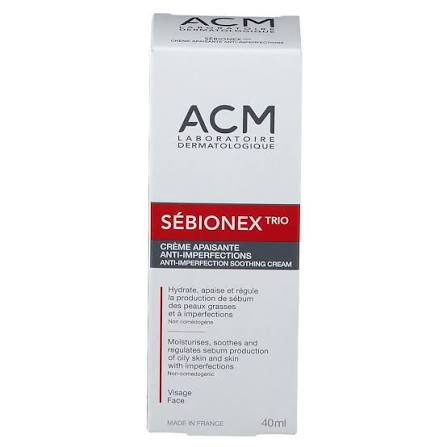 ACM SEBIONEX TRIO ANTI IMPERF CR T/40ML