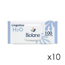 BIOLANE LINGETTES H2O X 72