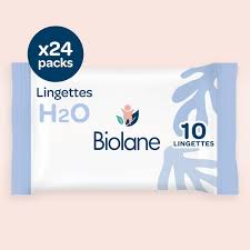 BIOLANE LINGETTES H2O x 10