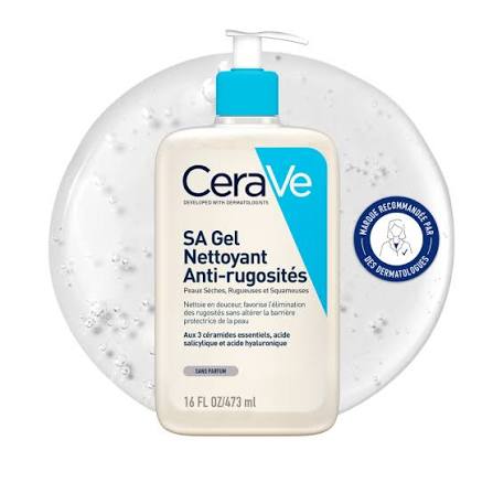 CERAVE GEL NETTOYANT ANTI RUGOSITES 473ML