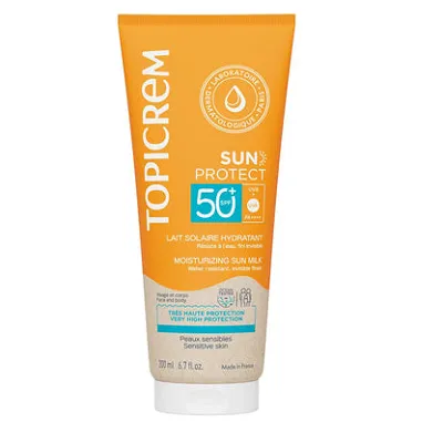 TOPICREM SPRAY SOLAIRE HYDRATANT SPF50+ 150ML